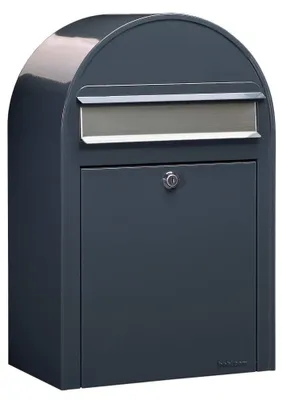 Zdjęcie produktu dla Skrzynka pocztowa "Classic" 7016 w kolorze ciemnoszarym