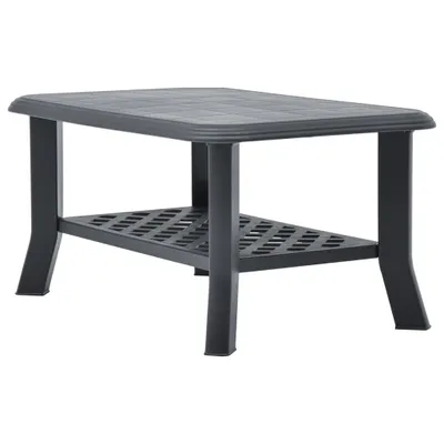 Immagine prodotto di Tavolino da Salotto Antracite 90x60x46 cm in Plastica