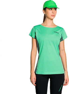 Produktbild von Trangoworld Ruente Kurzarm-t-shirt Grün L Frau Grün L