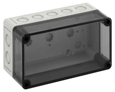 Produktbild von Spelsberg Leergehäuse TK PS 1809-8-tm IP66 180 x 94 x 81mm grau transparent