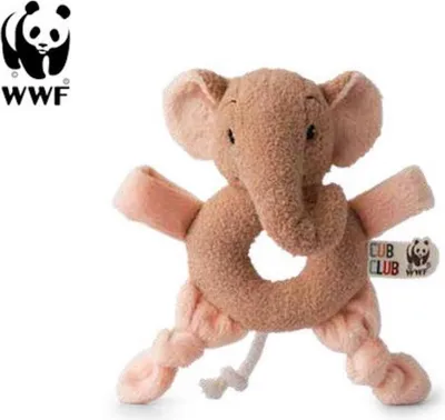 Produktbild von Cub Club - Greifring Ebu der Elefant (beige, 15cm) für Kleinkinder Elephant Spielzeug