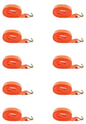 Immagine prodotto di Fascia di fissaggio, lunghezza 8 metri, larghezza 50 mm, capacità di carico 5000 kg, materiale poliestere resistente, sistema di fissaggio sicuro