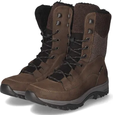 Produktbild von Rieker Damen Schnürstiefel/ Winterstiefel Braun Textil Synthetik Mix Größe: 37