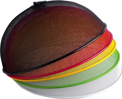 Produktbild von Fliegenschutzhaube aus Metall, Ø 35 cm (Farbe zufällig)