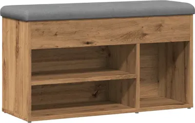 Obrázok produktu pre Lavička na topánky Artisan Dub 82x32x45,5 cm Konštrukčné drevo