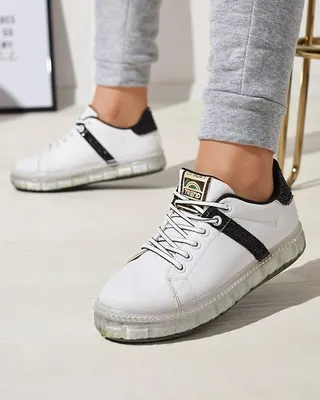 Produktbild von Damen Stoff-Sneakers Footwear Schwarz, leichte Freizeitschuhe, Größe 36