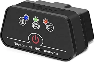 Produktbild von OBD2 Bluetooth, Vgate ICAR 2 BLE4.0 OBDII -Schnittstelle OBD Diagnosewerkzeug Motor Test iOS, iPad Android (schwarz)