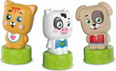 Produktbild von Clementoni Clemmy Sweet Animals, Bausatz, 0,5 Jahr(e), 484 g