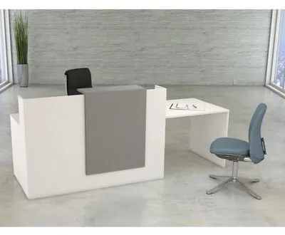 Produktbild von Theke mit Beratungsplatz Sydney BxTxH 250x80x110cm weiß