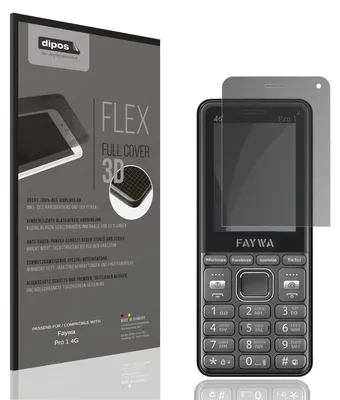 Immagine prodotto di Pellicola protettiva Privacy per Faywa Pro 1 4G Protezione Antiurto Anti-Shock