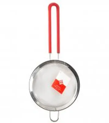 Immagine prodotto di Colino Inox 18/8 Manico Silicone Rosso 14