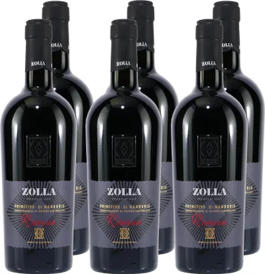 Produktbild von Zolla Primitivo di Manduria Riserva DOC (6 x 0,75L)