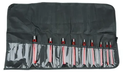 Imagen del producto de KS TOOLS, juego de limas redondas, modelo 129.2107, acero para herramientas, 640g