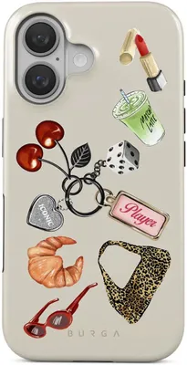 Produktbild von MagSafe Hülle für Apple iPhone 16 - Burga Tough Back Cover - It Girl