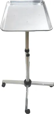 Produktbild von Salon Rollwagen, Mobiler Friseur-/Tattoo- & medizinischer Aufbewahrungswagen, Silber für Barbershop und Beauty-Salon