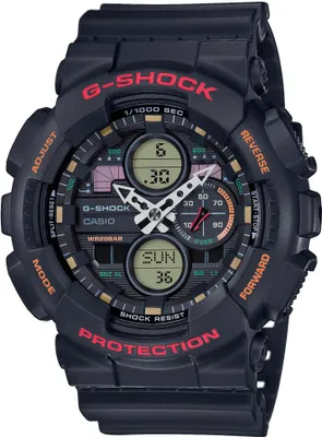 Produktbild von Casio G-Shock Herren Armbanduhr Stoßfest GA-140-1A4ER Stoppfunktion