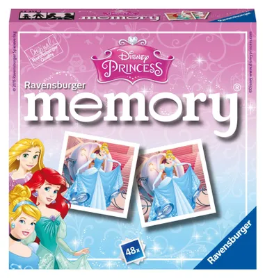 Produktbild von Ravensburger Disney Princess Mini-Memory-Spiel für Kinder ab 3 Jahren