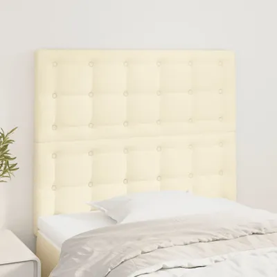 Produktbild von Stabli Möbel Kopfteile 2-er Set Creme 80x5x78/88 cm Kunstleder Kopfteile CC6376