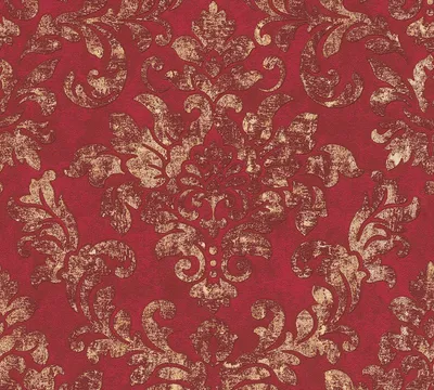 Produktbild von A.S. Création Barocktapete Neue Bude 2.0 Edition 2 Tapete mit Ornamenten Ben Vliestapete rot gold 10,05 m x 0,53 m