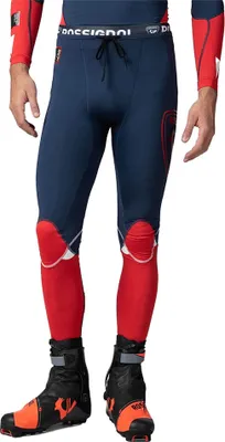 Immagine prodotto di Leggings da corsa a compressione Rossignol Infini, colore blu, taglia XL da uomo, colore blu, taglia XL