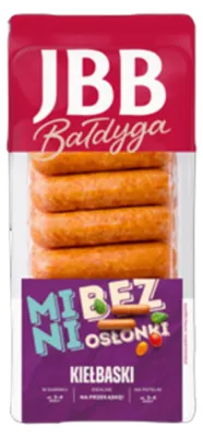 Zdjęcie produktu dla Kiełbaski mini bez osłonki 180 g JBB