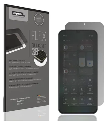 Image de Full Cover Privacy Film pour Realme C83 5G Film de protection visuelle ecrán
