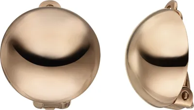 Produktbild von JOBO Ohrclips 925 Sterling Silber rotgold vergoldet Ohrringe