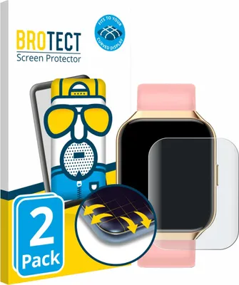 Produktbild von 2x BROTECT Fullscreen Schutzfolie für taopodo P98-ALL 1.91" Displayschutz Folie Fullcover Matt Entspiegelungsfolie