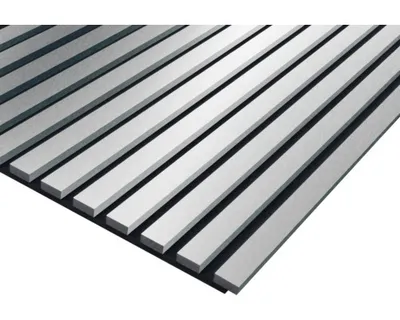 Obrázok produktu pre Akustický panel 19x572x2400 mm strieborný fóliovaný