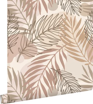 Produktbild von ESTAhome Tapete Blätter Beige 50 x 900 cm
