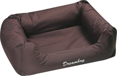 Produktbild von Flamingo Bett Dreambay rechteckig braun, Maße: 120 x 95 x 28 cm