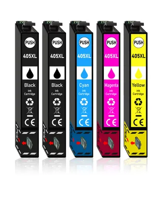 Produktbild von 5er Pack Druckerpatronen 405 405XL kompatibel für Epson WF-4820