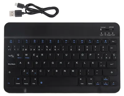Zdjęcie produktu dla Klawiatura bezprzewodowa, klawiatura z touchpadem, ultracienka konstrukcja, wygodna w użyciu, szeroka kompatybilność z komputerami PC