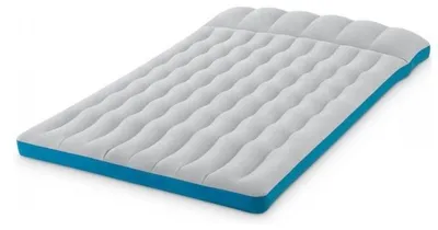 Produktbild von Intex Camping Luftbett Isomatte 2-Personen 193 x 127 x 24 cm Grau