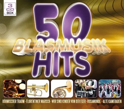 Obrázok produktu pre 50 dychových hudobných hitov 3-CD set