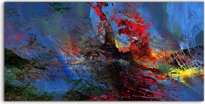 Produktbild von Coloray Spritzschutz aus Glas 100x50  Wandkunst Küchenrückwand Foto Bild Abstrakte