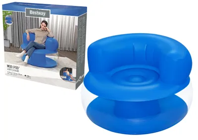 Produktbild von Aufblasbarer blauer Stuhl112 x 112 x 70 cm Bestway 75138
