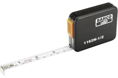 Productafbeelding van Bahco compact meetlint met stalen blad, 2 meter