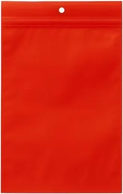 Image de Sachets à cordon 120 x 180 mm, 50 µm, 50 pièces, ROUGE