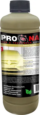 Produktbild von 1L ProNano Yellow Snow Foam | Konzentratprodukt | Kontaktloses Autoshampoo für LKW und PKW
