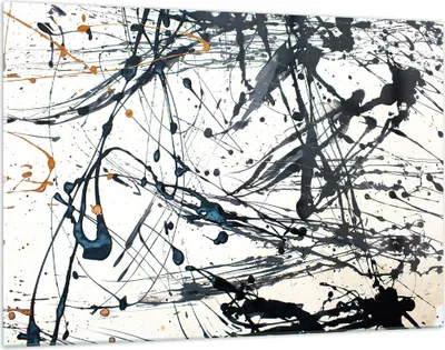 Produktbild von Bilder auf glas - Abstraktion modern - 120x80cm - Glasbilder - Wandbilder - Kunstdruck - zum Aufhängen bereit - Wanddekoration aus Glas - Glas Bilder - Wandbild auf Glas - Einteilig - GAA120x80-3442
