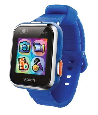 Obrázek produktu pro VTech KidiZoom Smartwatch DX2 blauw, Chytré hodinky pro děti, 5 rok/roky, Holandský, 100 g, Modrá