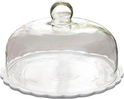 Produktbild von Durchsichtiger Dessertteller 22,9cm für Party