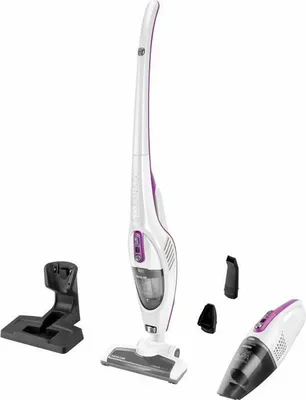 Immagine prodotto di SENCOR SVC 7814VT Aspirapolvere a batteria 2 in 1, autonomia fino a 35 minuti, sistema di filtraggio ciclonico HEPA, bocchetta a fessura e spazzola per la polvere, volume del contenitore della polvere: 0,5 l