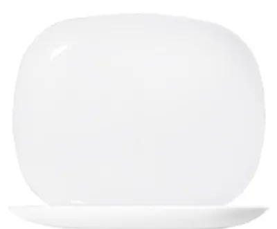 Produktbild von Solutions White Burgerplatte 28x23cm - 6 Stück