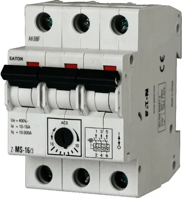 Immagine prodotto di Interruttore automatico di protezione motore Eaton Z-MS-4.0 / 3 a 3 poli - 248409