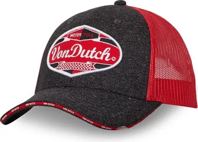 Produktbild von Von Dutch Mixgrey03 Kappe Schwarz  Mann Schwarz One Size