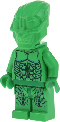 Produktbild von 1x Lego Minifigur Spider Man Green Goblin Rückenhalterung Maske 1374 spd005a