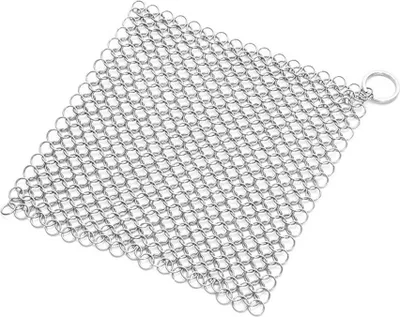 Image de Éponge à récurer en acier inoxydable, éponge à récurer en acier inoxydable pour poêles, woks, casseroles, éponge à récurer ménagère