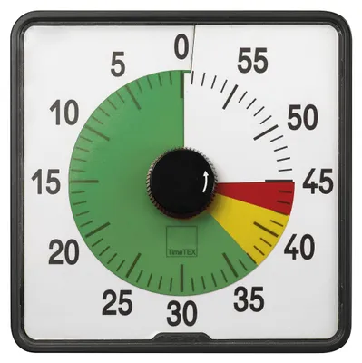 Produktbild von TimeTEX - Countdown-Timer L mit Warnscheibe | Präziser Timer für vielseitige Zei